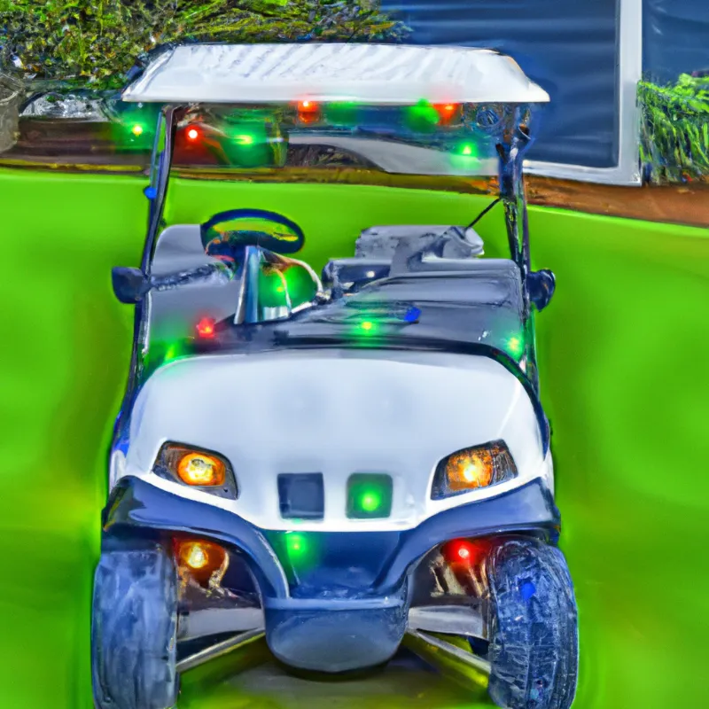 How To Connect Christmas Lights To A Golf Cart