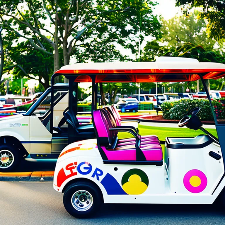 Revamp Your Ride With 50 Golf Cart Decals!