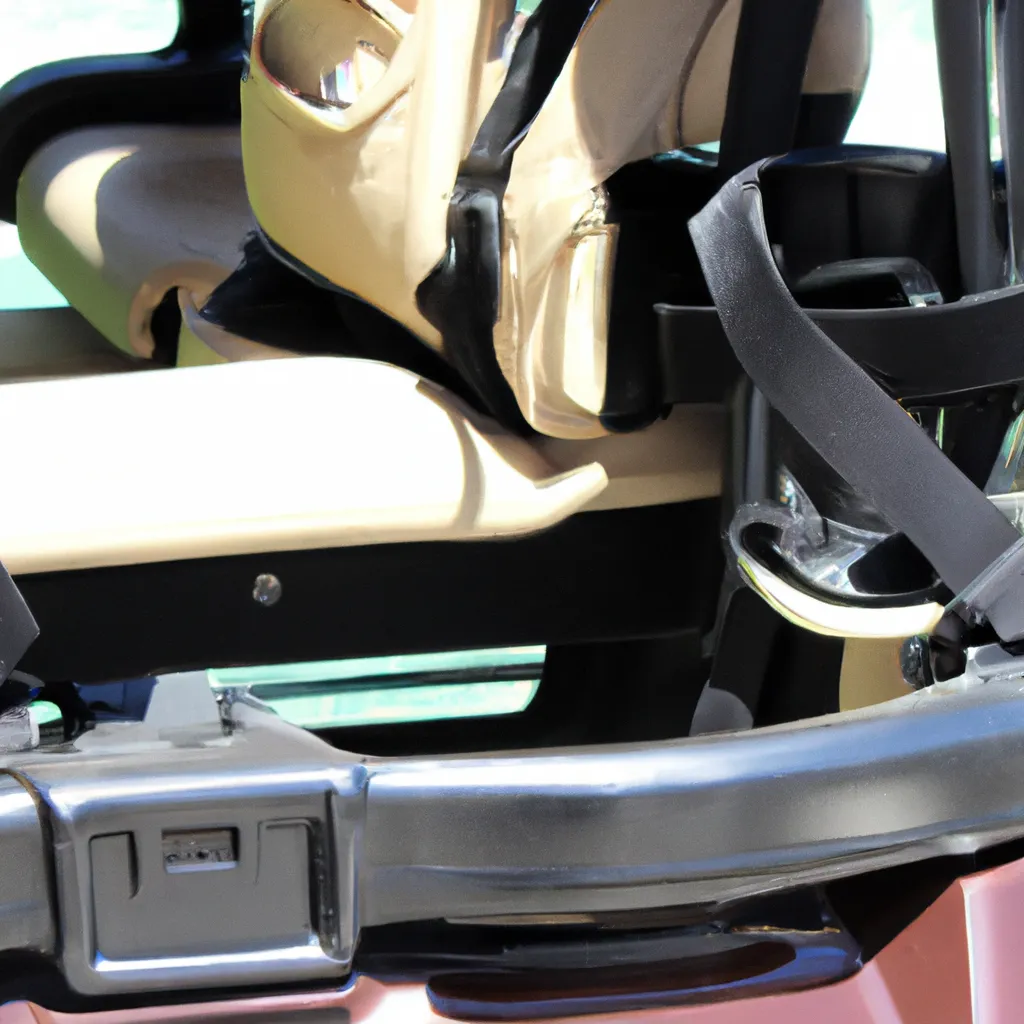 Secure Your Ride: Install Seat Belts On Your Golf Cart